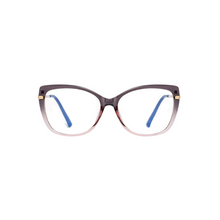Load image into Gallery viewer, CL006 Grey Pink / Red Grey Clip On Glasses
